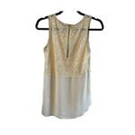 Jolt  Women's Lace Crochet Top S Cream Boho Festival Peasant Beach Photo 1