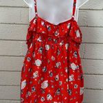 Torrid  Orange Floral Baby Doll Tank size 2 Photo 2