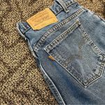 Levi's Vintage Orange Tab Levi’s - medium wash relaxed straight leg tapered fit Photo 3