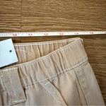 Rue 21 NWT Light Tan Straight Leg Cargo Skater Pants Women’s Size L Photo 7