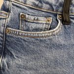 The Kooples  Lizy Jeans Black Leather Belt Loops High Rise BLU01 Wash Size 28 Photo 4