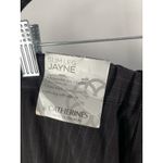Catherines  Black Pin Stripe Jayne Plus 22WP Slacks Trouser Pants Adjustable Photo 2