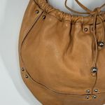 Karen Millen TAN LEATHER STUDDED STRAP SHOULDER BAG Photo 5