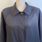 Bernardo Vintage Women’s Black Trench Coat Plaid Lining Rain Hong Kong Size 14 Photo 1