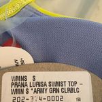 prAna
Women's Lurisia Bathing Suit Army Green Color block Top Small New Photo 4
