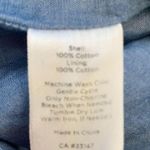 Talbots  Dress Blue Green Tropical Palm Floral Print Hawaiian Print Sleeveless 2P Photo 7