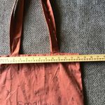 SMALLABLE Limited Edition Tote Bag From Paris Burnt Orange Terra Cotta Carryall Red Photo 5