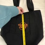 Trader Joe's Halloween Mini Tote Bag Black Photo 6