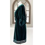 Jessica Howard  GREEN Velvet Knee Shift Dress, Size 14 EXCELLENT! Photo 5