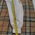 ASOS  White/Black Mini Dress with Lace Up Corset Detail and Balloon Sleeves 6 Photo 7