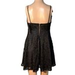Streetwear Society Womens LBD Dress Lace Spaghetti Strap Babydoll Empire Waist Photo 3