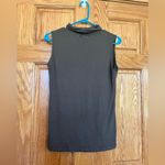 Adrienne Vittadini - Sleeveless Black Turtleneck Top Photo 3