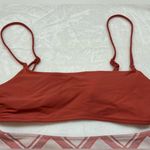Aerie  Swimwear Woman’s Peach High-Rise Bikini Set Size Small Top & Medium Photo 2