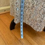 Eliza J . One-Shoulder with cutouts Maxi Sequins Gown Dress Prom Champagne Sz 8 Photo 10