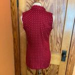 Vintage 90s Red dotted vest Photo 7