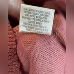 New in Hooded Pullover Top Button Detail Drawstring Coral Pink Casual Comfy M Size M Photo 7