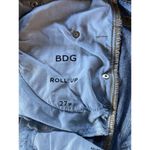 BDG Shorts Urban Outfitters Demin Jean Size 27 Stretch Blue Jeans Roll Up Cuffs Photo 6