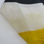 Vintage 80s Black White & Yellow Colorblock Puffer Coat Size L Photo 7