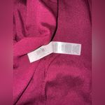 Dress the Population NWOT Dark Magenta Iris Dress slit gown sz L Photo 4