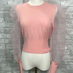 idem Ditto  Lantern Sleeve Sweater Top Photo 0