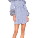 Alexis Miquela Blue Gingham Plaid Mini Dress Sz.XS Photo 1