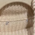 FAVLUX  Cable Knit Mock Neck Balloon Sleeve Cropped Chunky Knit Sweater Eyelet Photo 1