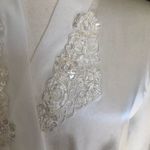 Cato Vintage 1990's Unique Polyester Long Sleeve Sexy Boudoir Robe Medium Photo 4