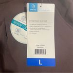 Mondetta  MPG Stretch Performance Shorts Mushroom Brown Women L 5” Inseam NWT Photo 4