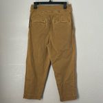 Free People Size 6 Seamed Like The Real Thing Cropped Denim Trousers In Sand Photo 2