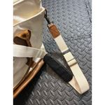 Vintage LL Bean Boat and Tote Canvas Leather Trim Weekender Bag Brown Monogram Photo 8