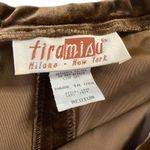 Vintage 90s Tiramisu Velvet Maxi Skirt Brown Size M Photo 2