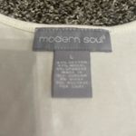 Modern soul white business casual sleeveless tank top Size L Photo 1