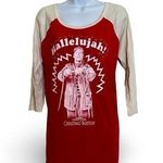 Ripple Junction Christmas Vacation Clark Griswold Hallelujah Raglan T Shirt Photo 0