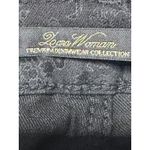 ZARA  Premium Denim Paisley Velvet Skinny Pant size 6 Photo 3