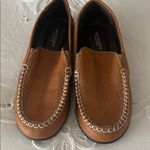 Van Heusen  Women's Brown Slip-On Loafers Photo 0