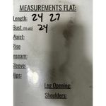 Chico's  Soybean Fiber Cream Tan Printed Button Down Light Jacket Shirt Large Photo 5