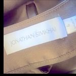 Jonathan Simkhai Carolina belted Satin cargo pant in nutmeg NWT Tan Size 6 Photo 5