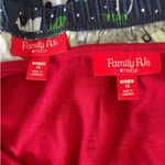 Christmas PJs Set Women 1X Red Long Sleeve Holiday Novelty Print Lounge Festive Size XL Photo 2