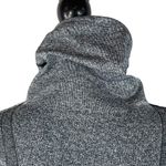 Under Armour  X-Small Threadborne Fitted Top Heat Gear Cowl Neck Gray Womens Photo 4