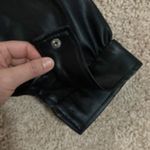 ZARA faux leather jogger fit pants. S Photo 10