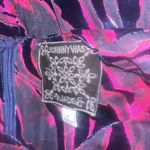 Johnny Was  Love Aphrodite Short Sleeve Crushed Velvet Mini Dress Size S Photo 5