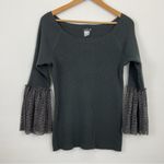 Venus  Lace Bell Sleeve Sweater Top‎ Size Medium Photo 0