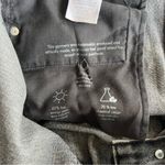 NWT Etica Alex Ripped Ankle Skinny Jeans Smokey Mountain 28 High Rise Button Fly Black Photo 11