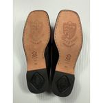 Brighton  Leather Mules Slides Loafers Ornament Detail Black‎ Size 6M Photo 2