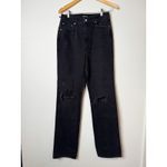 GRLFRND The Sara Black High Rise Jeans Photo 4