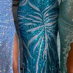 BANJUL Teal Prom Dress  Photo 0