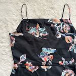 Vince  Dress Draped Floral-Print Satin Maxi Cowl-Neck Slip Dress Sz 8 NWT New Photo 7