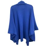 Lilly Pulitzer Cornflower Blue Cashmere Wrap Shawl Cardigan XL Preppy Cozycore Photo 1
