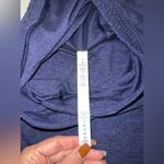 Lululemon ‎ Heathered Blue Lead the Pack Running Hoodie Lightweight Sweatshirt 6 Photo 4