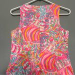 Lilly Pulitzer  Ryder Shift Dress Swish Fish Multicolor Neon Pink Women’s Size 0 Photo 4